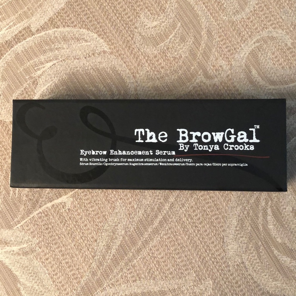 The BrowGal Eyebrow enhancement serum.